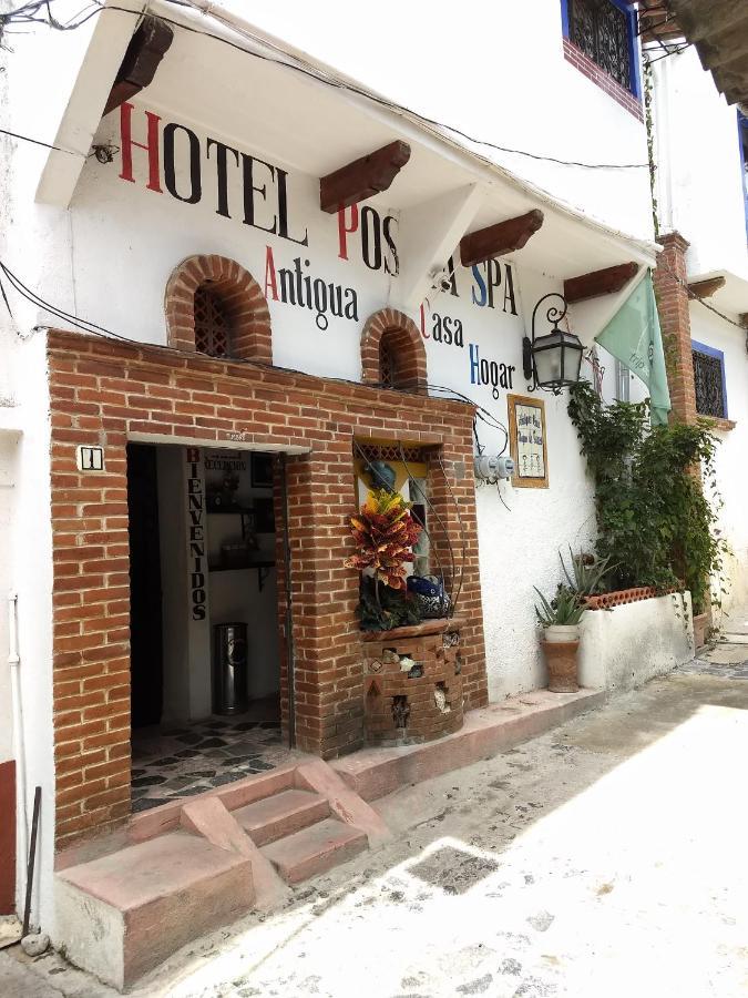 Hotel Posada Spa Antigua Casa Hogar 태스코 데 알라르콘 외부 사진
